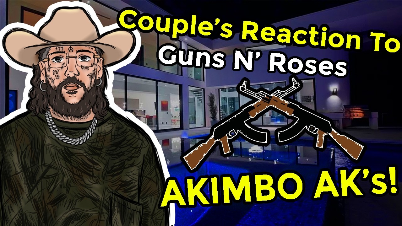Reacting With My Wife To Guns N' Roses - Scrim Music Video!