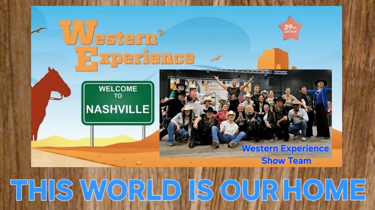 THIS WORLD IS OUR HOME ❤️ Showdance Western Experience Show Team mit Ivonne Verhagen, Pol F. Ryan...