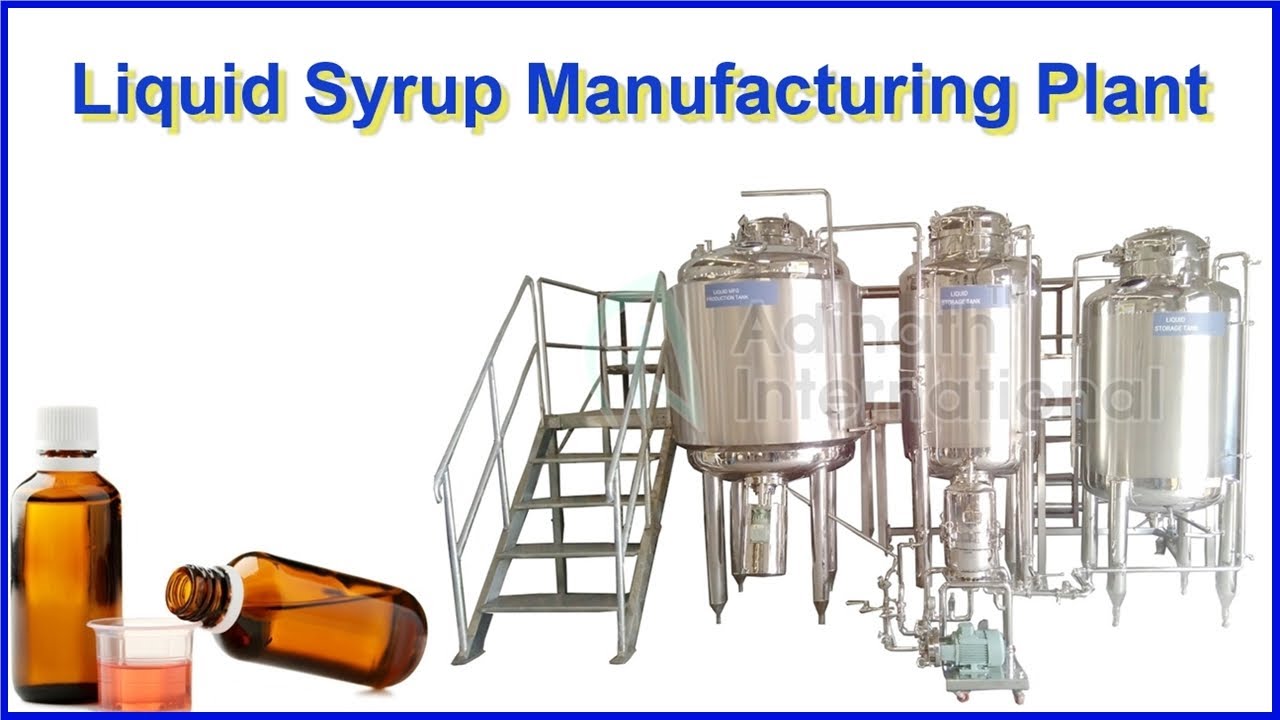 Syrup Manufacturing Plant, Liquid Oral Manufacturing Plant