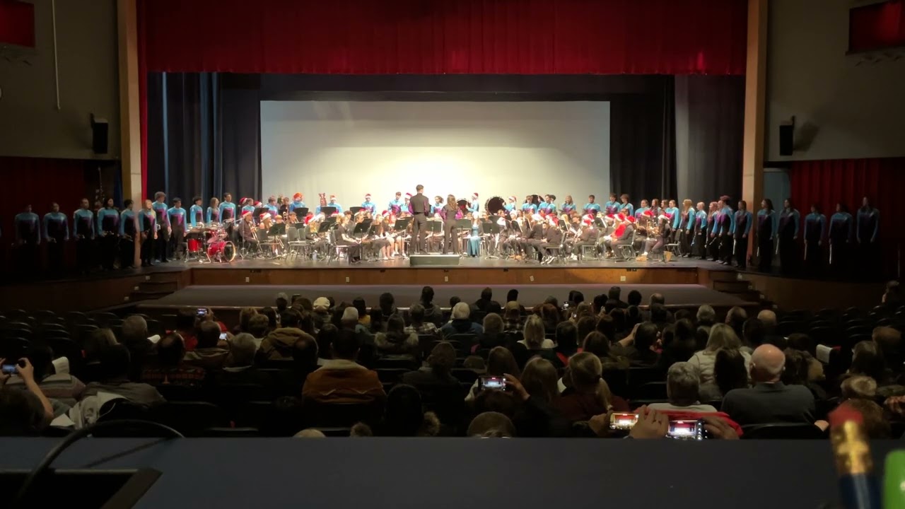 Combined Butler 7th & 8th grade bands w/ 