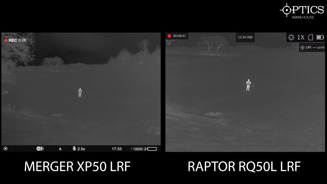 HIKMICRO Raptor LRF Binoculars vs Pulsar Merger XP50 LRF Thermal Binoculars