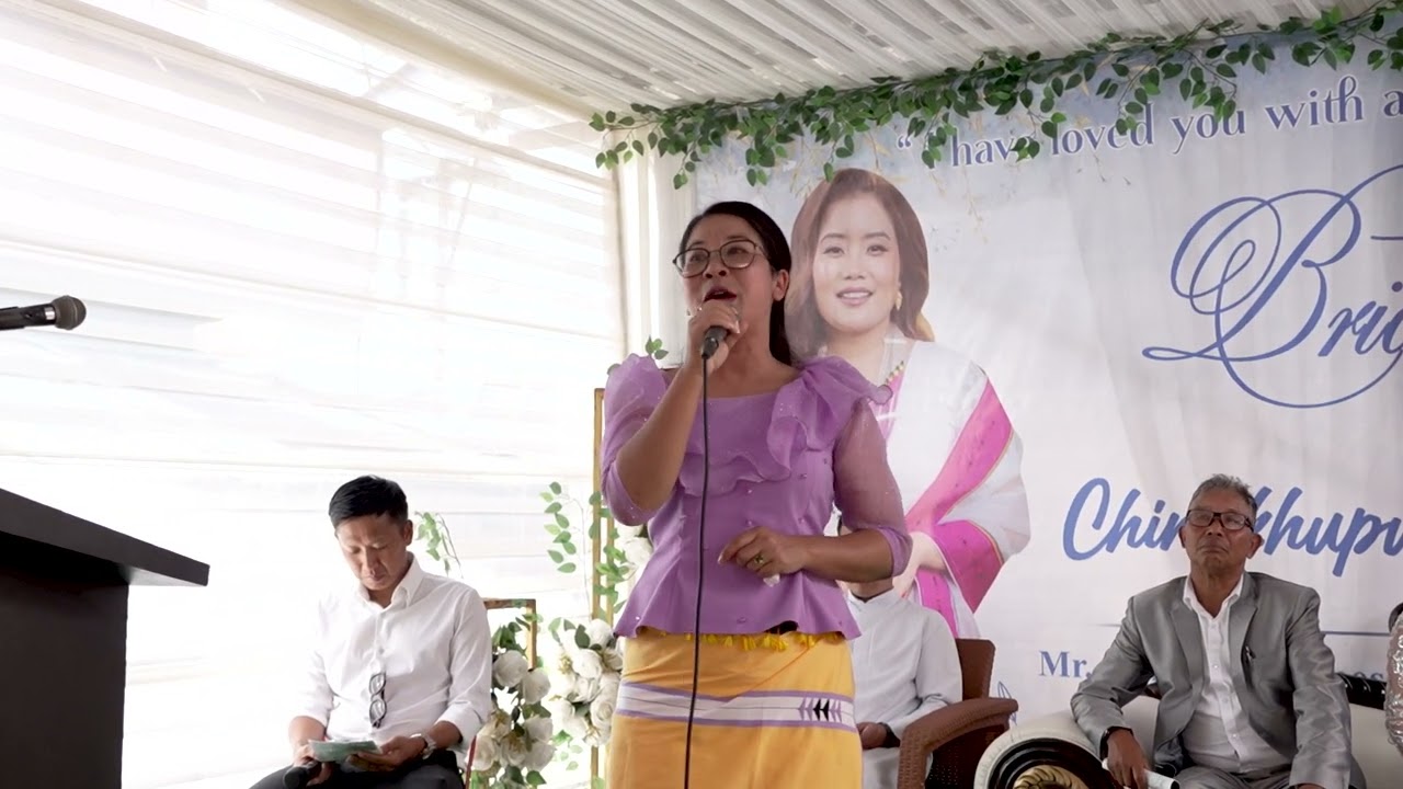 Bridal shower short video of Chingkhupuilu Lydia Gangmei on 20th October 2025 by Gaicham Phaomei
