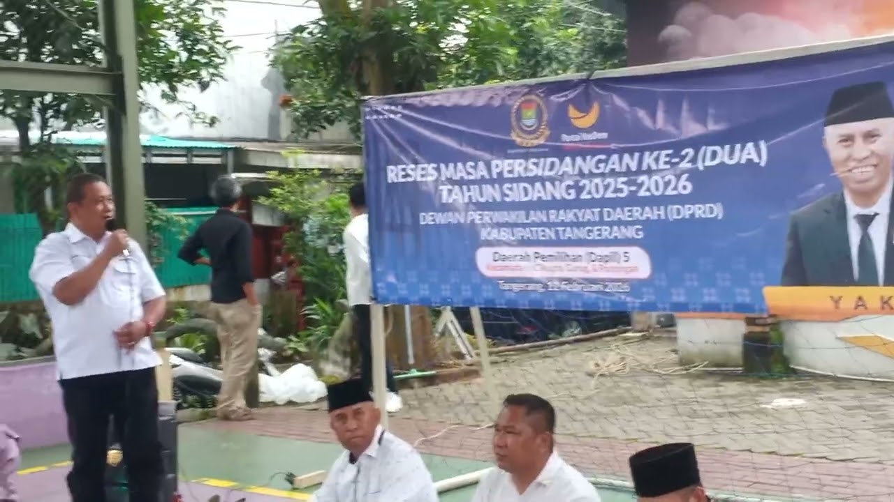 Reses Masa Persidangan ke 2 (Dua) Tahun Sidang 2025-2026Tangerang Kamis 12 Februari 2026 GSG