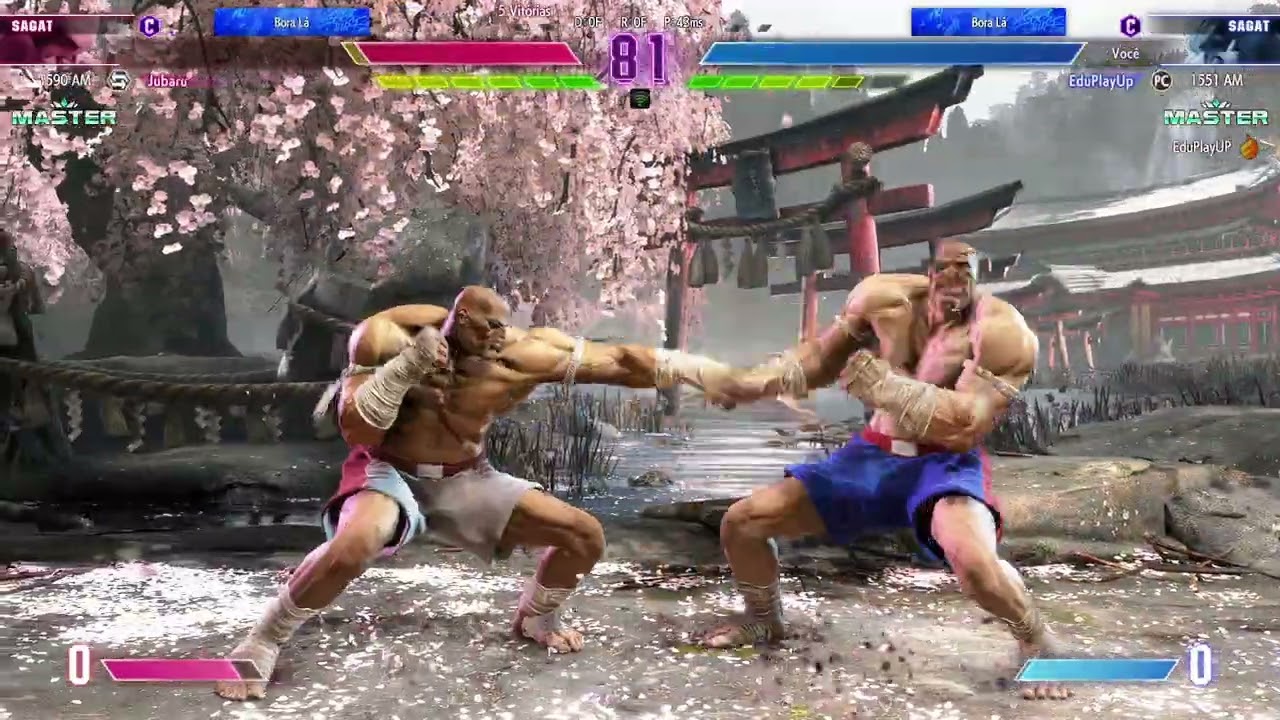 SF6 - Sagat #21 Rank Master 1500AM...