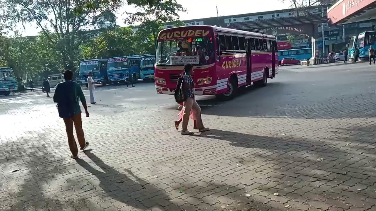 GURUDEV #mundakayam # kanjirappalli #erattupetta #Pala #ernakulam #vytlahub #privatebus #video.