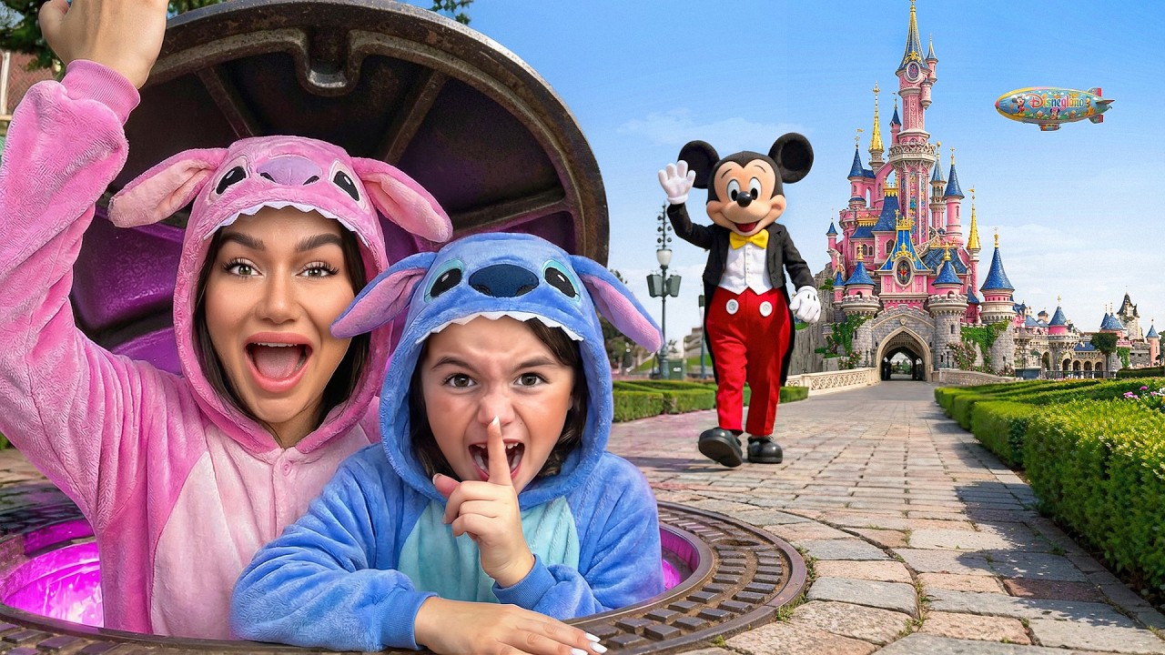 CACHE CACHE EXTRÊME À DISNEYLAND PARIS