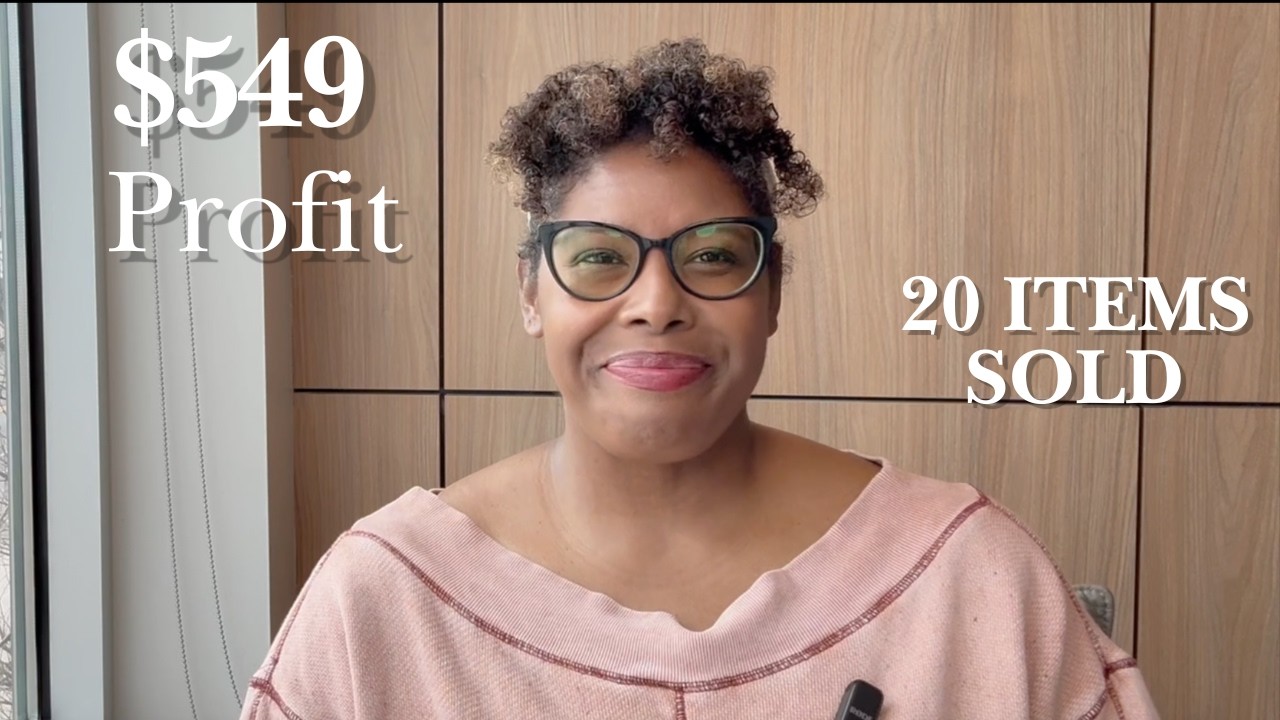 What Sold This Week: $833 Sales &rarr; $549 Profit (Real Numbers) eBay, Poshmark, Depop, Mercari