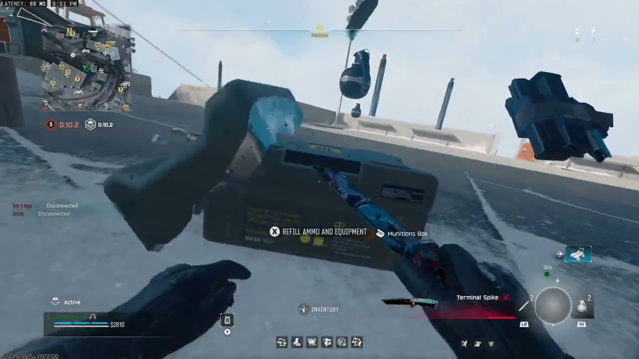Surviving in the blizzard on the new rebirth 🏝️❄️