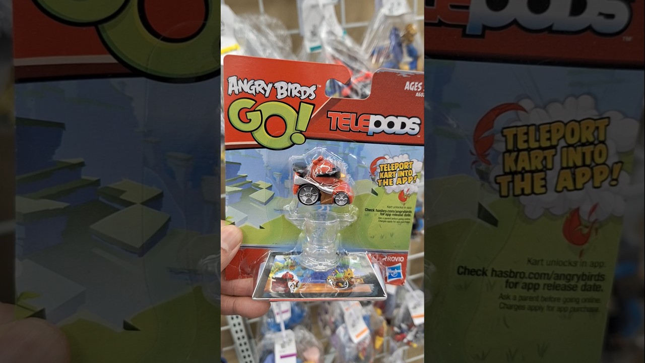 Angry Birds Go! Telepods Kart collectible toy item #goldhunter137