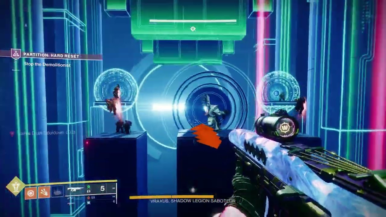 Destiny 2 Lightfall Get the Pinnacle Red Border Dimensional Hypotrochoid Partition Hard Reset