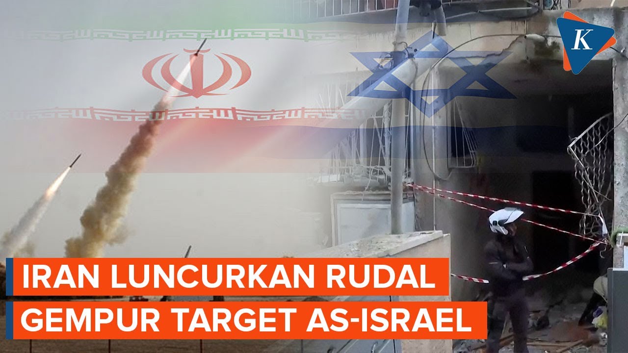 Detik-detik Iran Luncurkan Gelombang Serangan ke-89, Hantam Target AS dan Israel