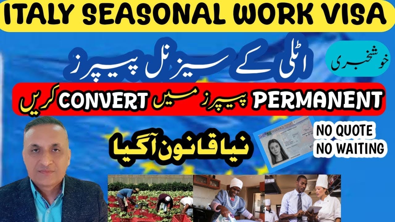 how to convert italy seasonal work permit 