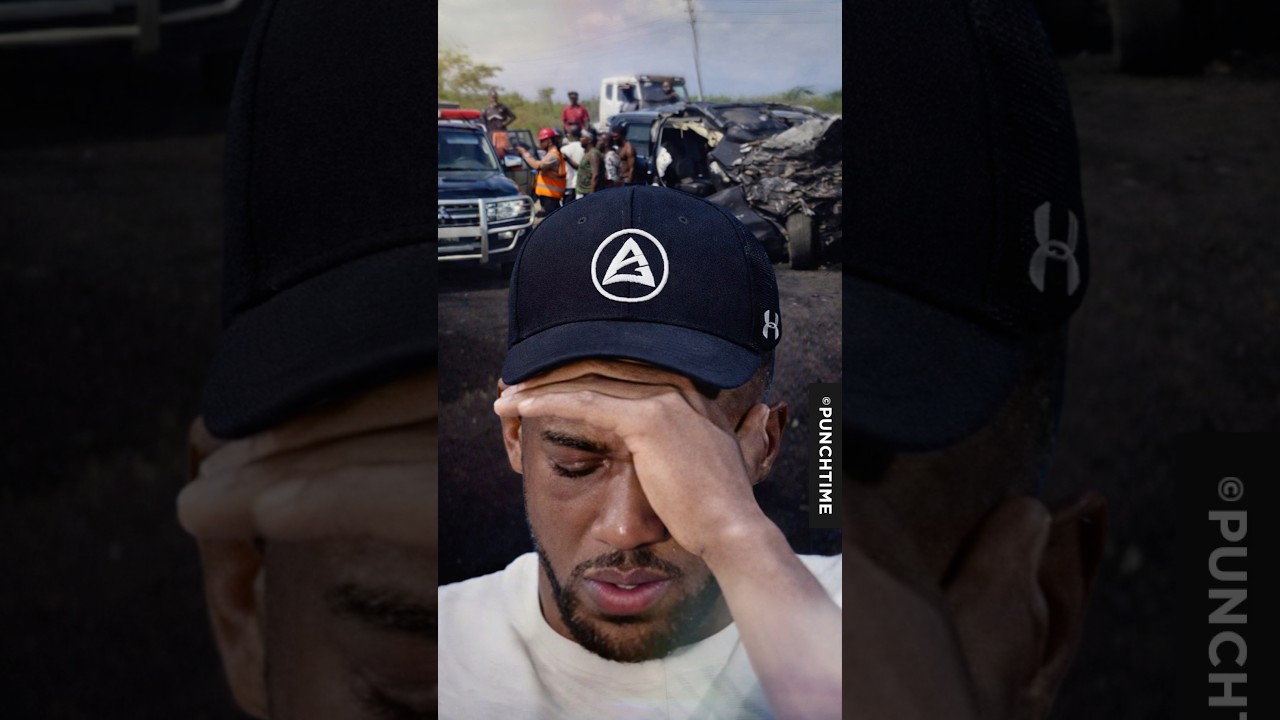 Anthony Joshua, miraculé après un terrible accident de voiture au Nigeria … 🙏 