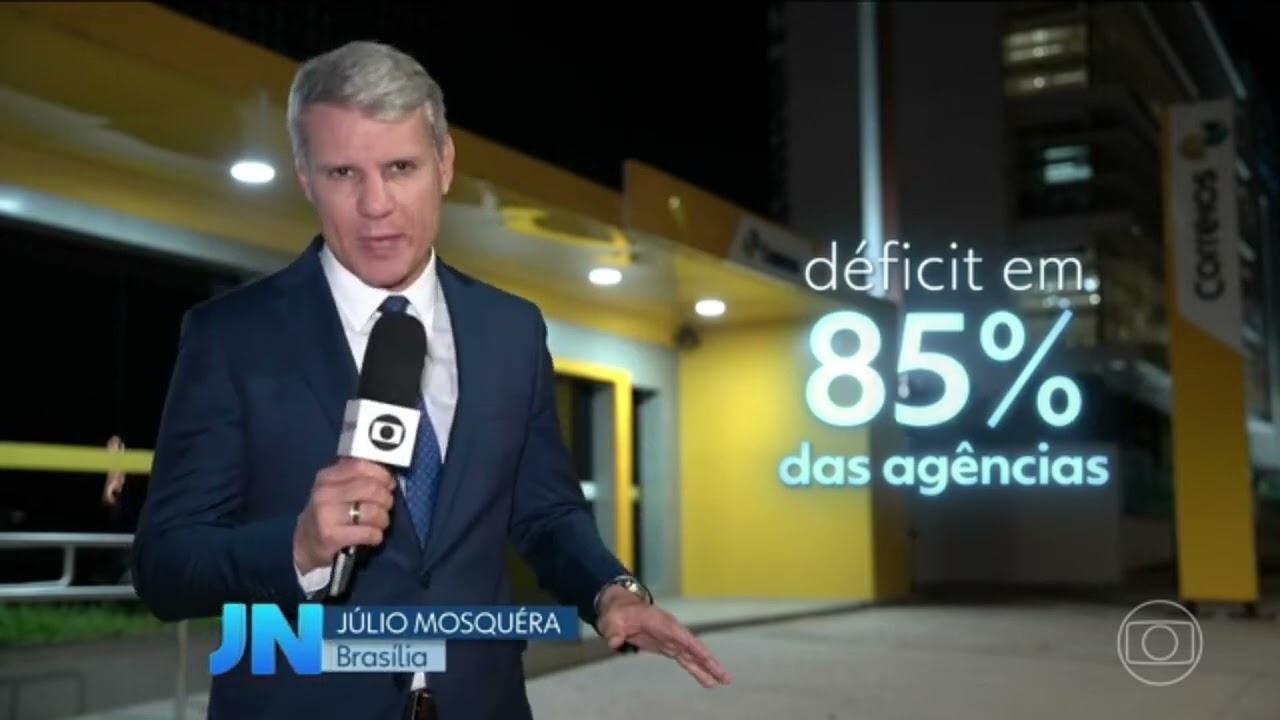 Plano de Recuperação dos Correios - Jornal Nacional