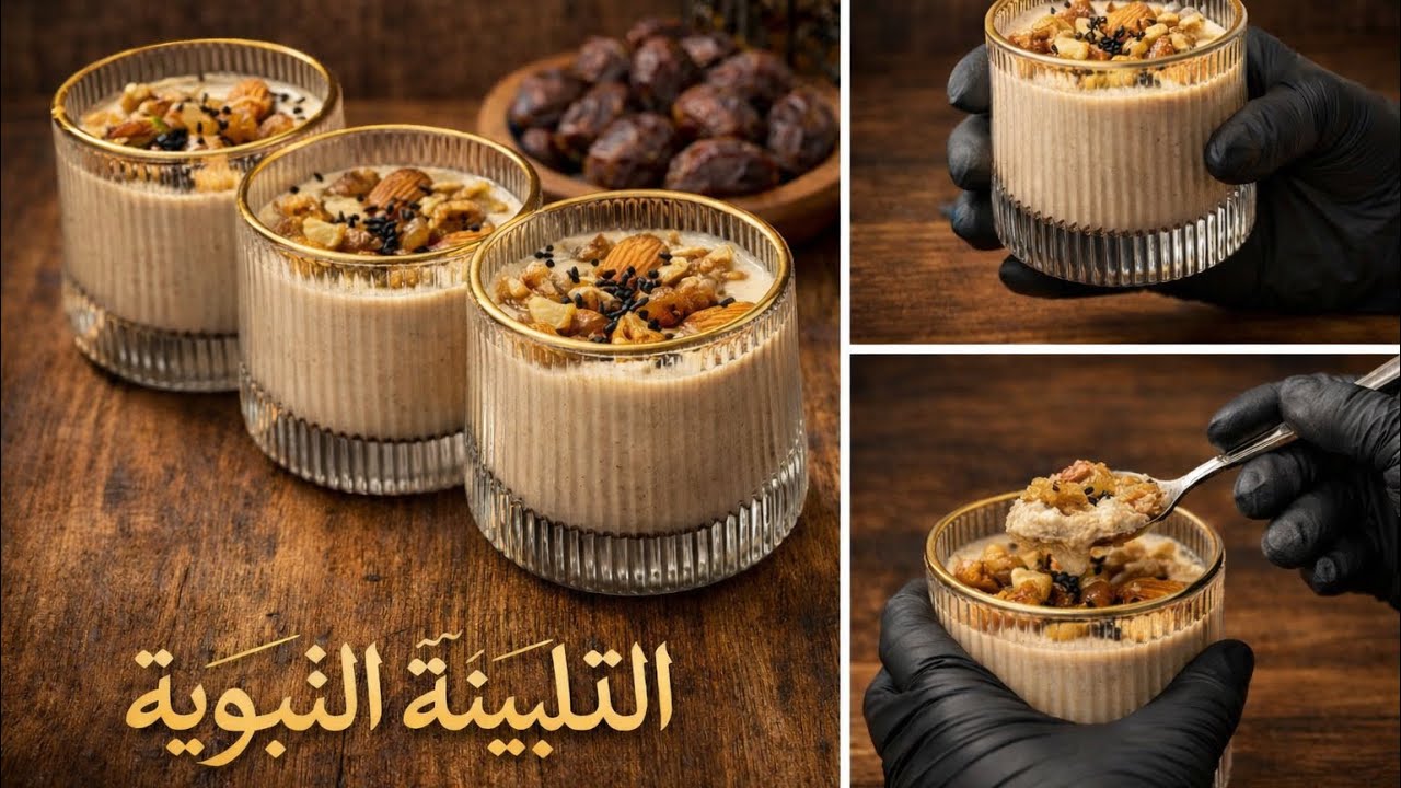 التلبينة النبوية للسحور 👌 وصفة أوصانا بها النبي ﷺ وفوائدها عظيمة| سر النشاط في رمضان