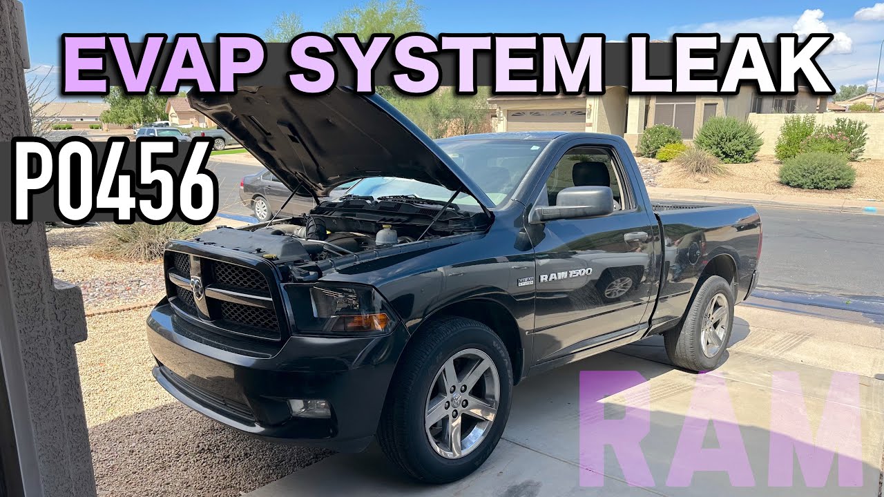 Как исправить код P0456 утечки EVAP на RAM 1500 (простое пошаговое руководство)