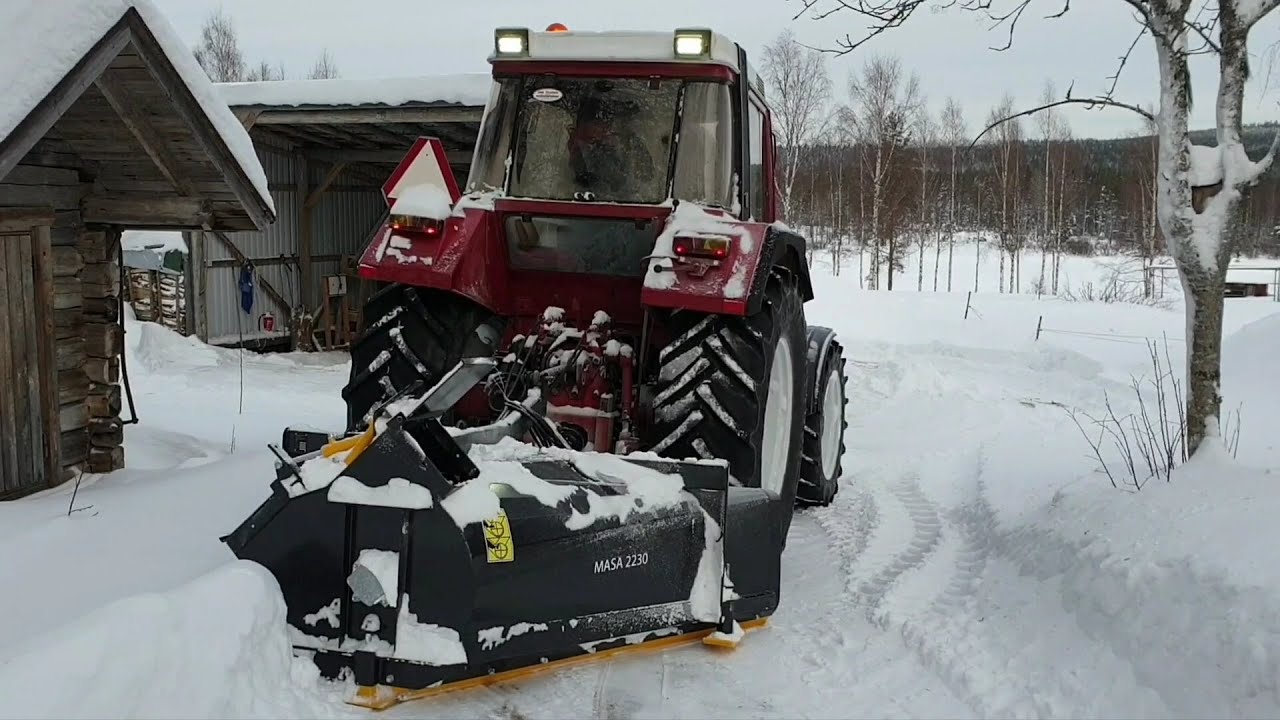 IH 844XL ja MASA- lingon testi ajelut jatkuu...