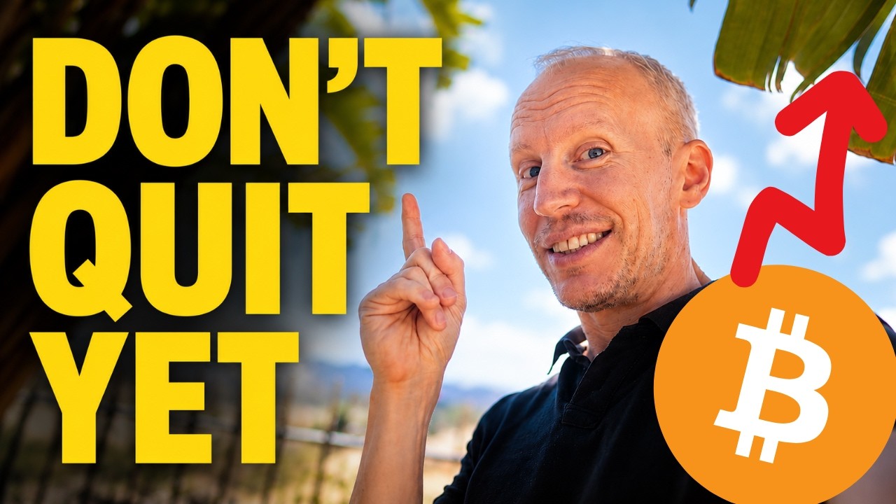 JUST WHEN YOU'RE ABOUT TO QUIT!