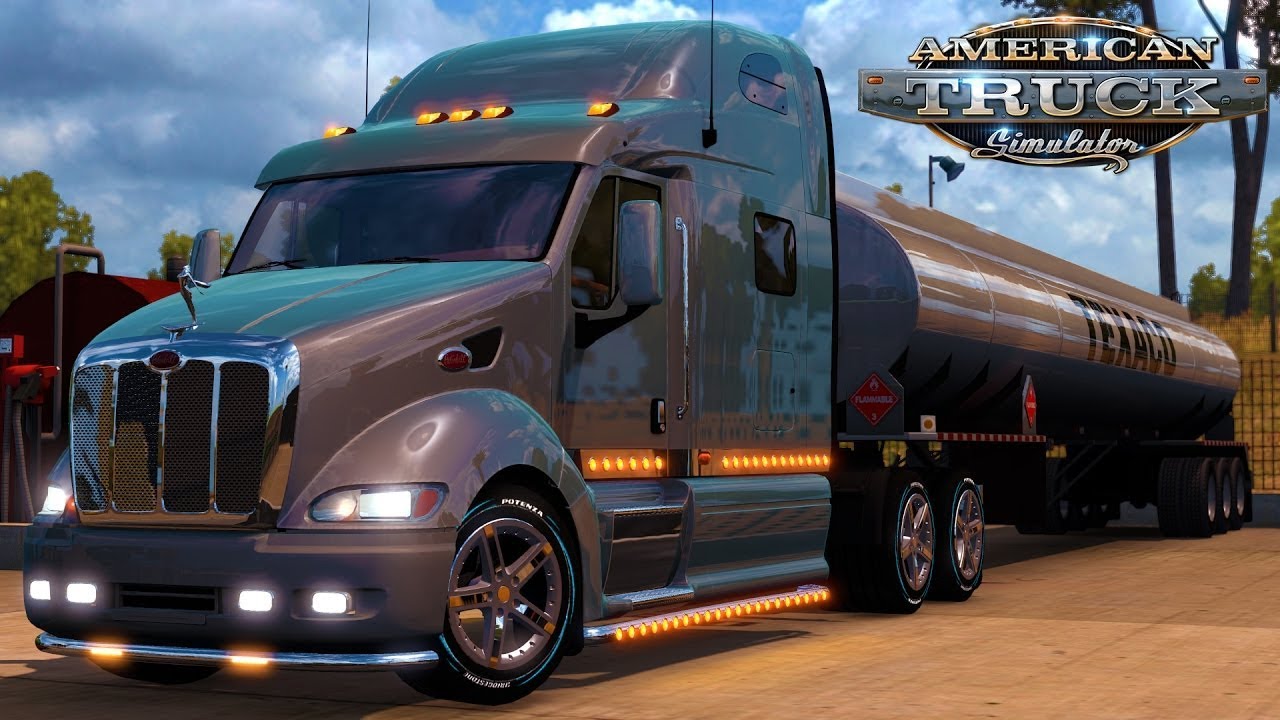 Viaje épico en ATS 1.57!!! Gameplay / Sonora México a Arizona USA / Peterbilt / camionero virtual