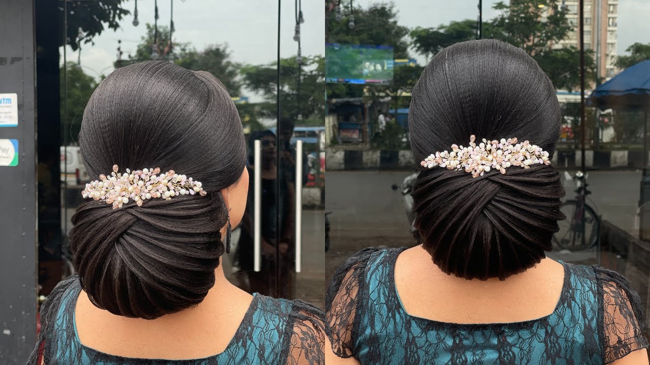TRADITIONAL BUN BY PAYAL PATEL HAIRSTYLIST