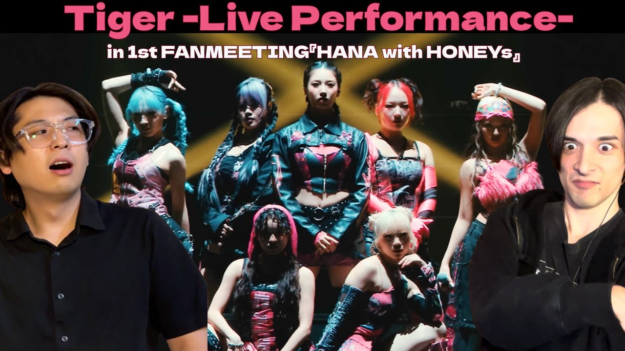 【HANA - Tiger Live ver.】デビュー１年のライブじゃない。まじでなんなの？？【リアクション】