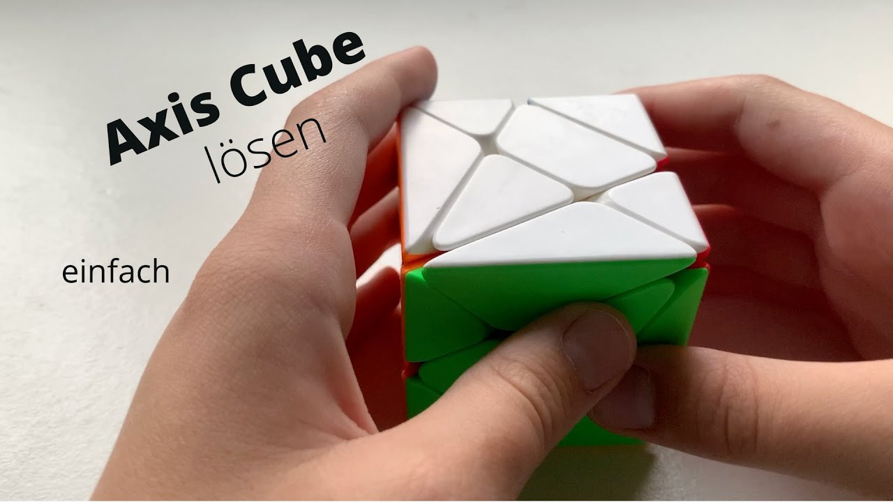 Axis Cube einfach ohne Notationen lösen