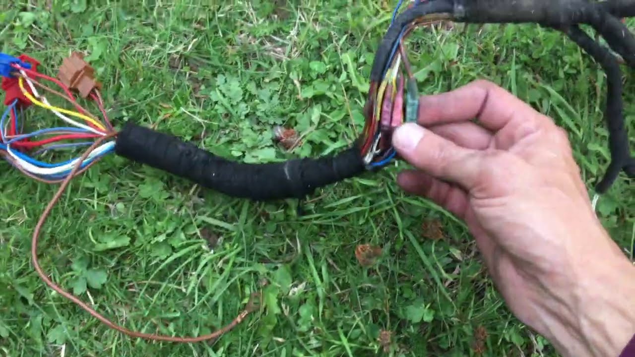 Remove 'n Repair Wiring Loom-Drivers door VW T4
