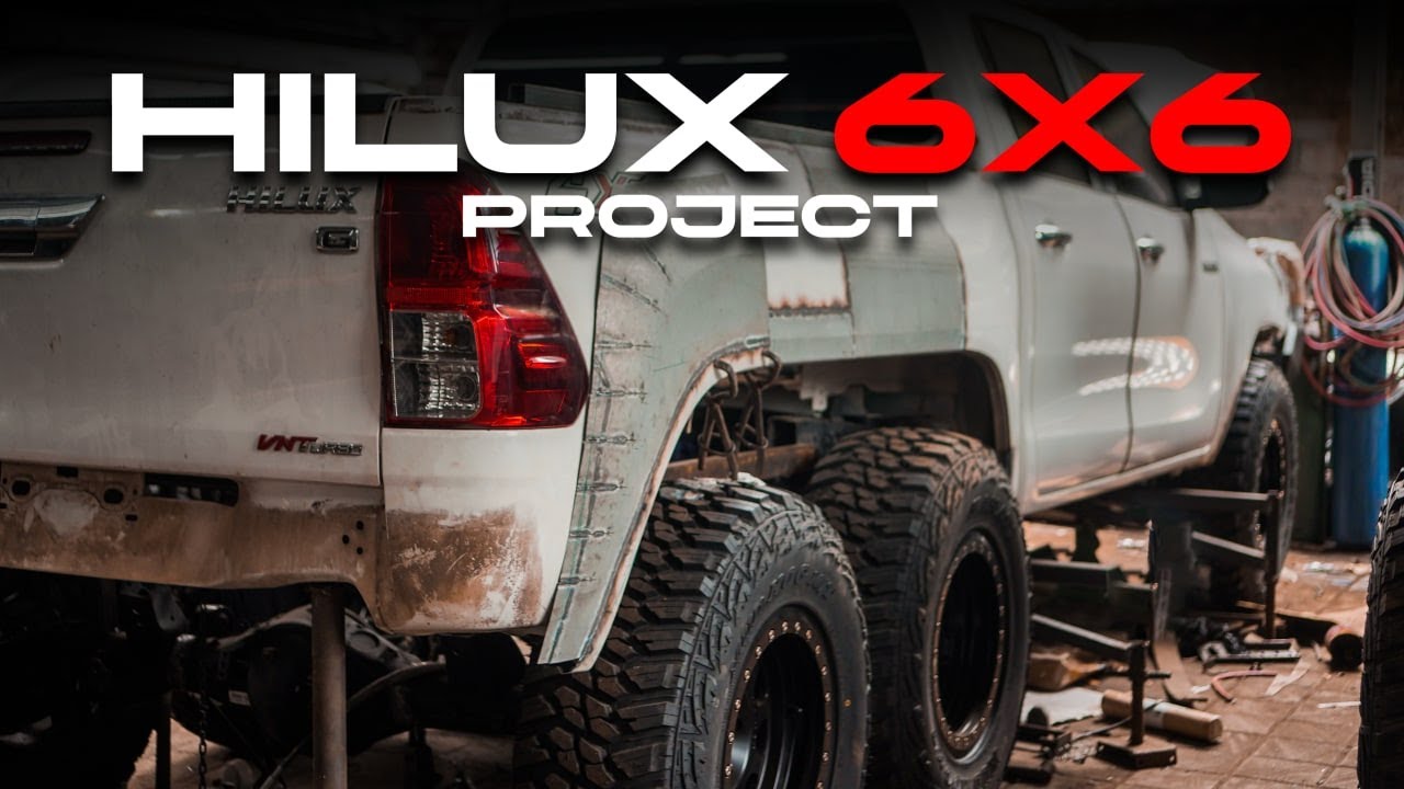HILUX 6x6 PROJEK SANGAR PENUTUP TAHUN!!