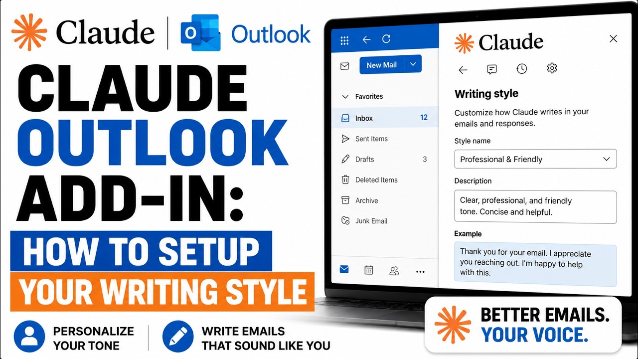How to Create a Writing Style in Claude Outlook Add-in