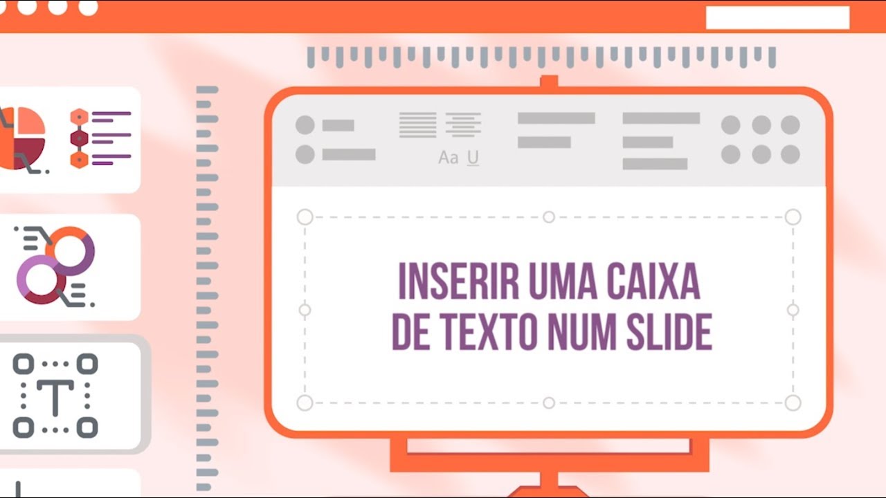 Inserir caixa de texto num slide