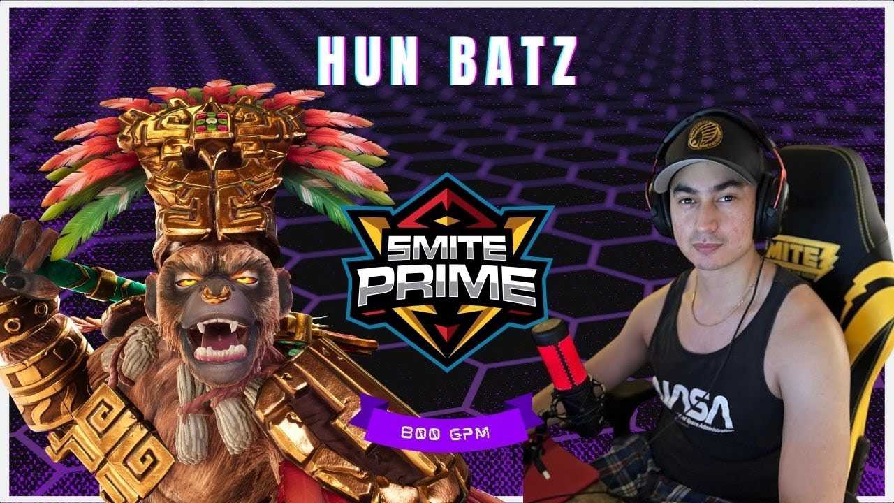 I SPAMMED HUN BATZ IN SMITE PRIME! Smite 2 Jungle POV