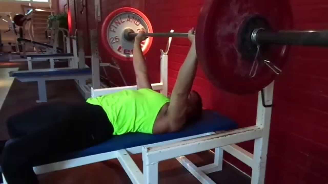 Klaus Grobys body press 72.50 Kg X 26