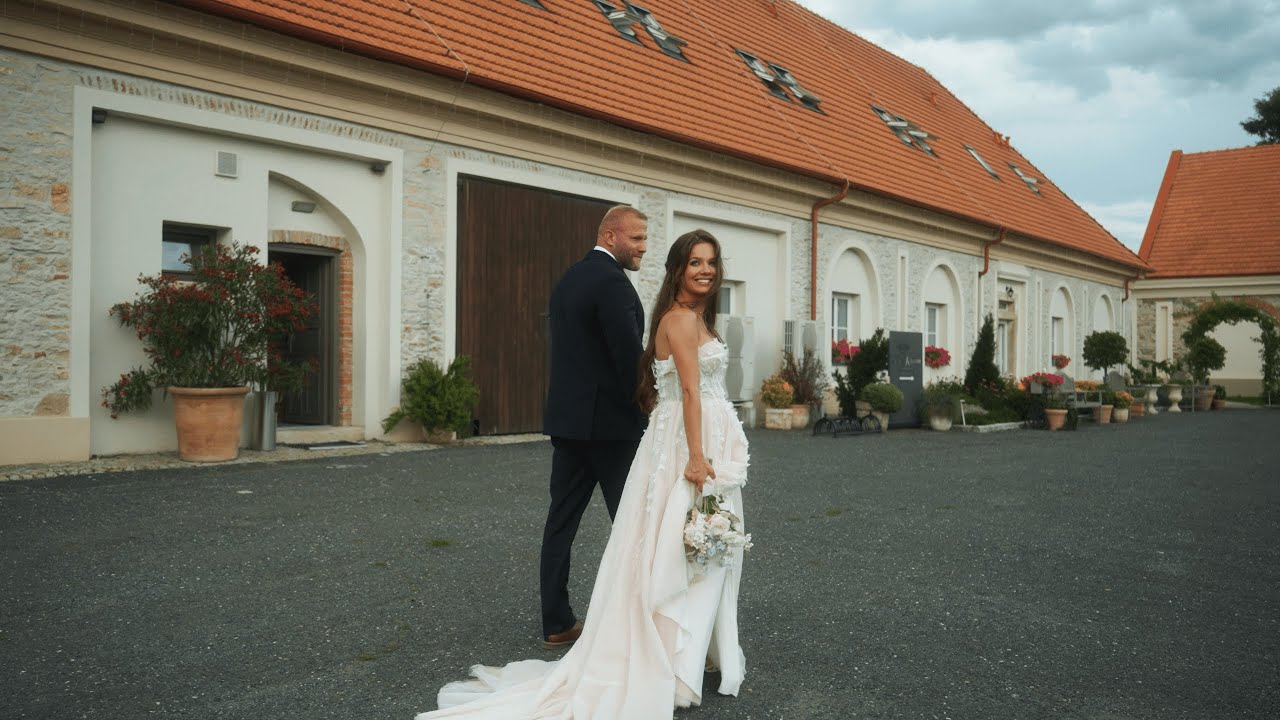 Viktorie & David svatební video | Na Kmíně