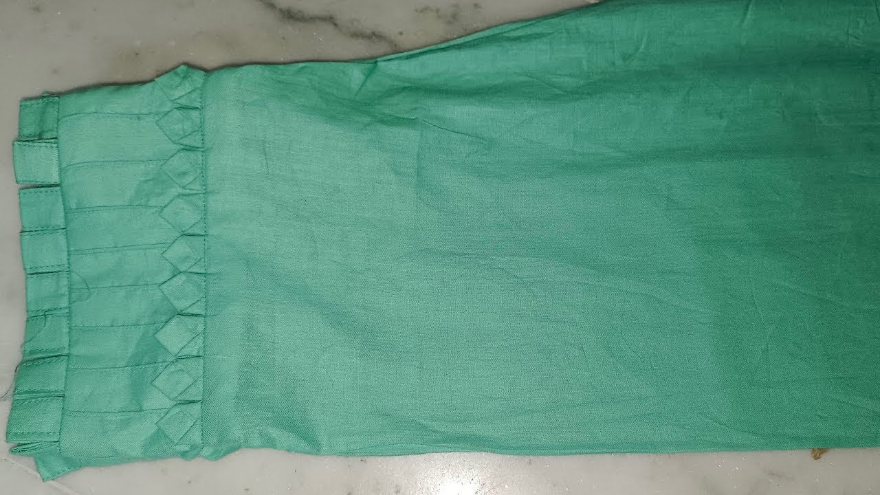Pintex Trouser Cutting & Stitching | Stylish Trouser Design | Easy Sewing Tutorial mishiistitchedart