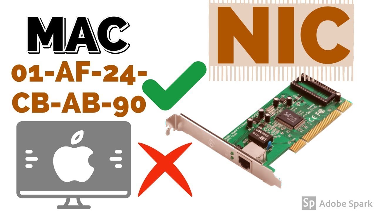 8. 💻¿QUÉ ES UNA DIRECCIÓN MAC🎓▒██  █▄▄█ ?-✔✔ Curso Básico de 