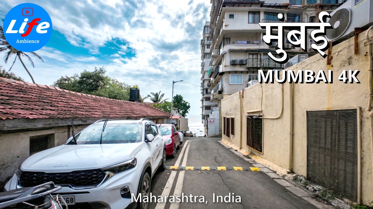 MUMBAI Malabar Hill Walking Tour 🇮🇳 Peaceful Side of Mumbai | India Walking Tour 4K