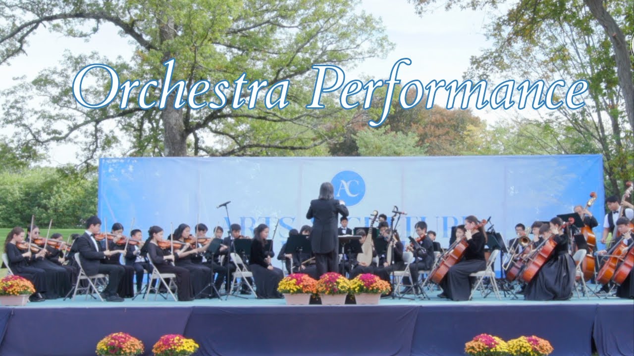 Student Orchestra Performance at the Art & Culture Festival