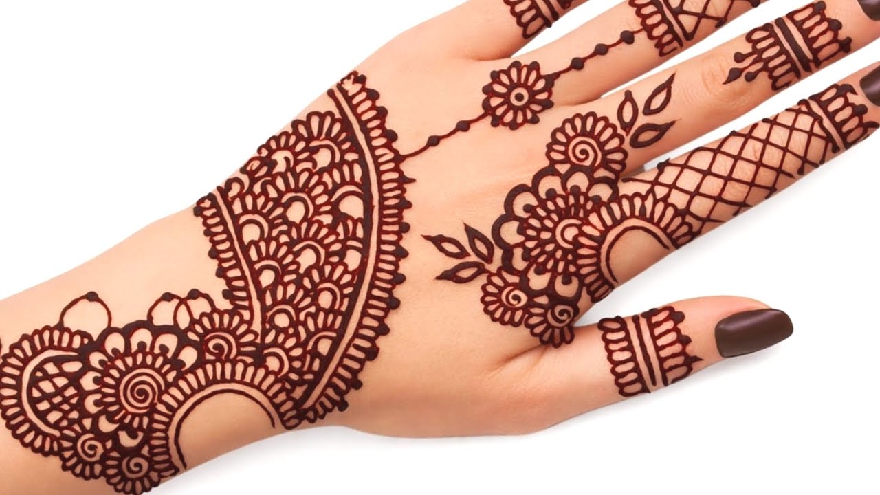 Beautiful & Stylish Eid Mehndi Design 2026 ||Easy Back Hand Mehndi Design ||Trendy Arabic Eid Mehndi