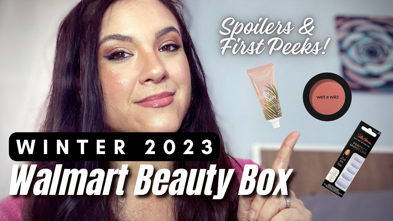 WINTER 2023 WALMART BEAUTY BOX SPOILERS!