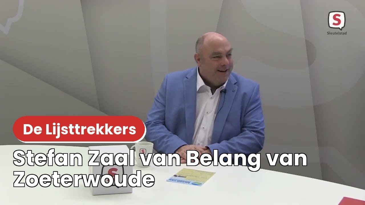 Stefan Zaal van Belang van Zoeterwoude | Politiek071: De Lijsttrekkers