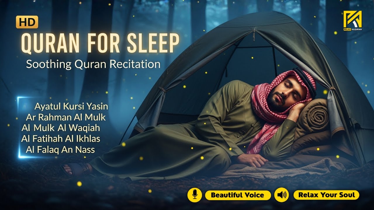 The Best Surah For Sleeping And Your All Problems Solve | Recited By Alaa Aqel Relaxing