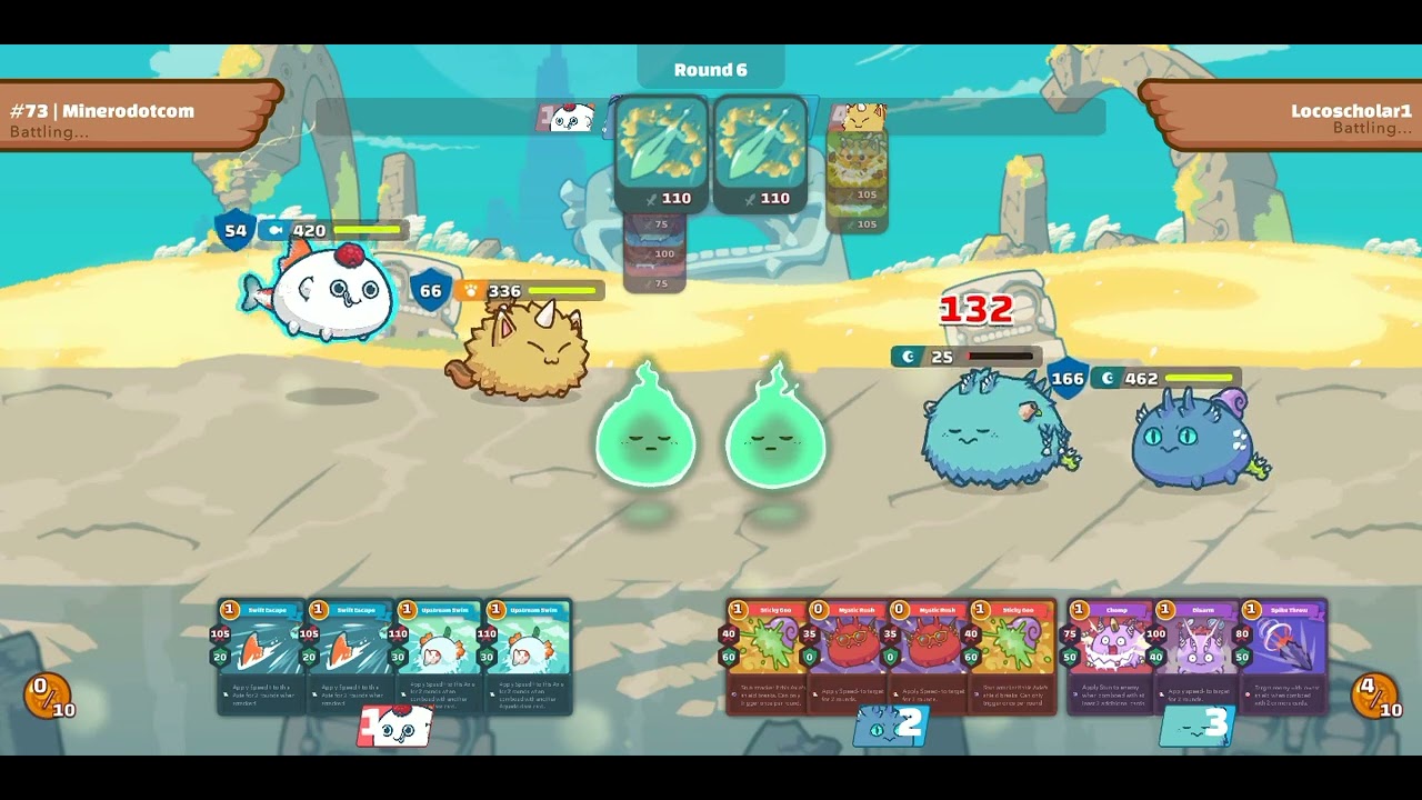 AQUA BEAST PLANT HIGHLIGHTS| AQUA BEAST PLANT GAMEPLAY - AXIE INFINITY