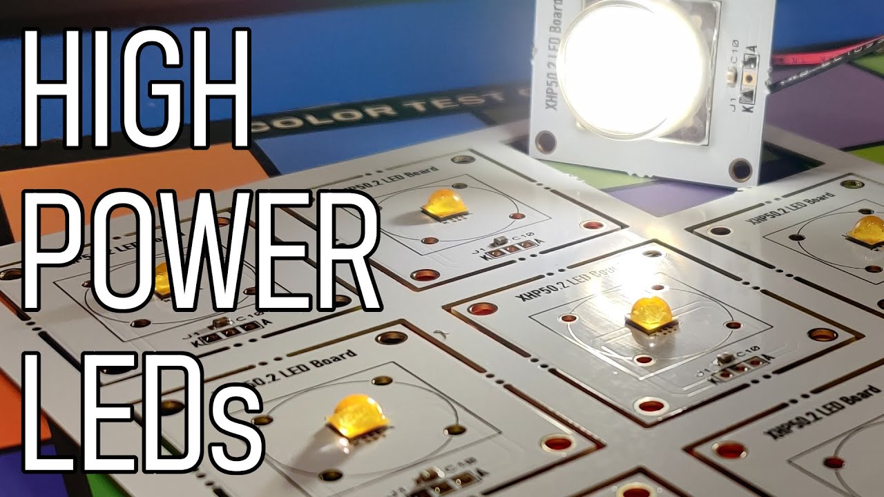 SDG #173 Testing the High Power Cree XHP50.2 LED PCBs