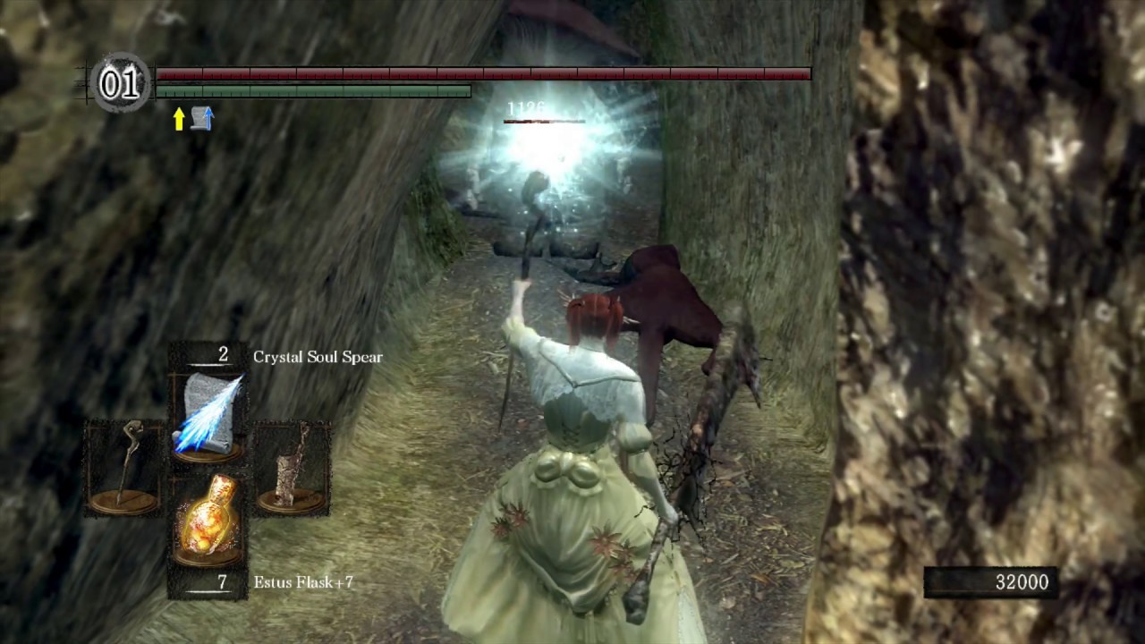 Dark Souls - Miracle: Great Magic Barrier - LOCATION
