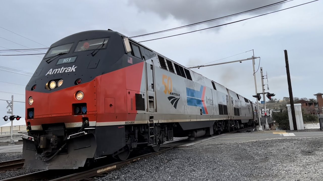 Amtrak Phase l Heritage Unit #161 50th Anniversary!