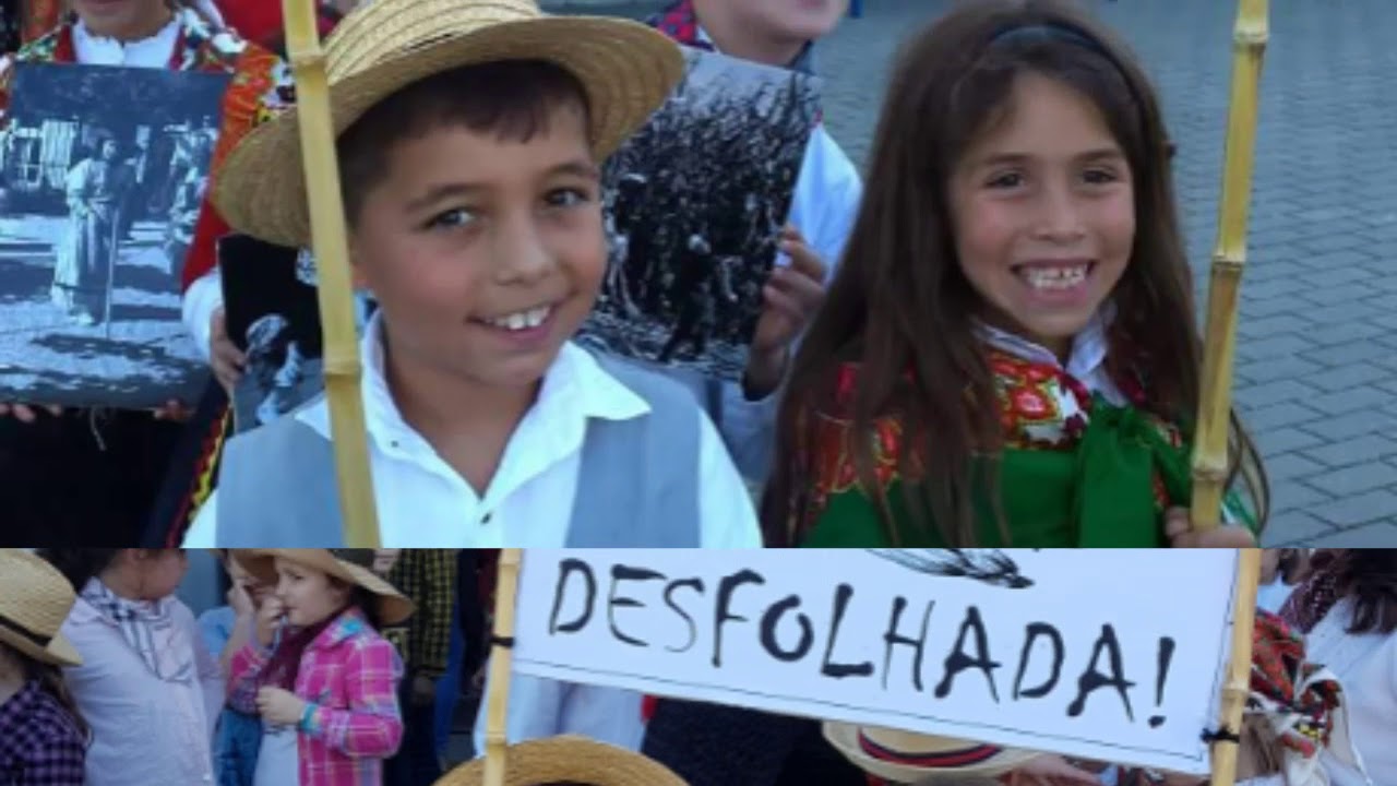 Desfolhada! Centro Escolar de Bitarães