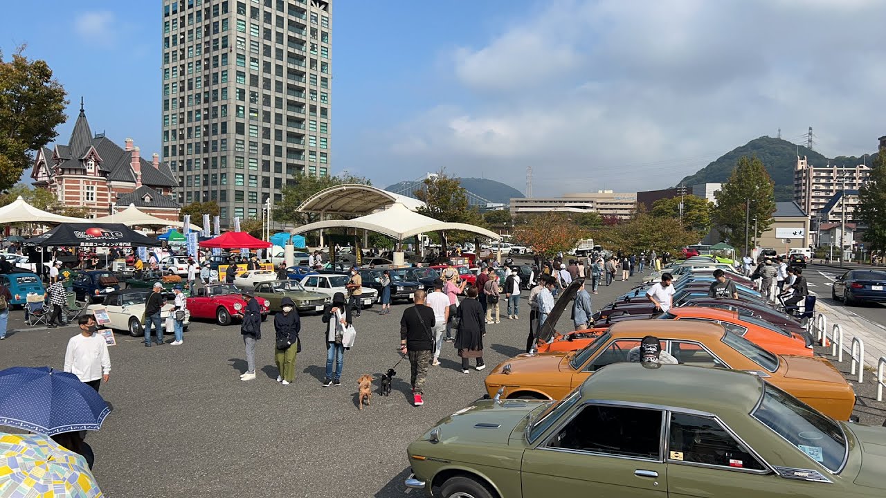 九州最大旧車イベント❤️門司港レトロ