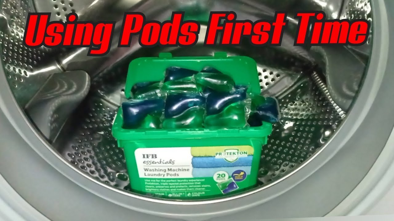 How to Use IFB Pods | How Many Laundry Pods to Use | First Time Using Laundry Pods