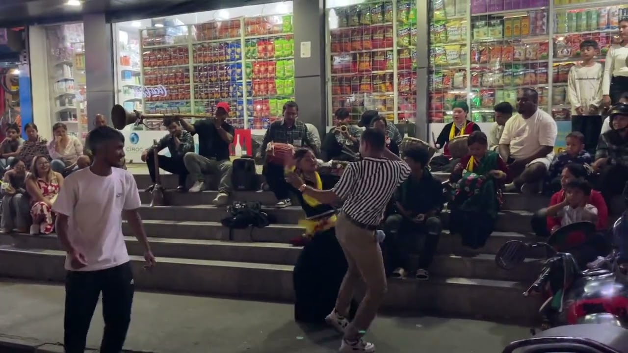 Next level kada dance. Deusi bhailo tihar. Lakeside Pokhara 2082.