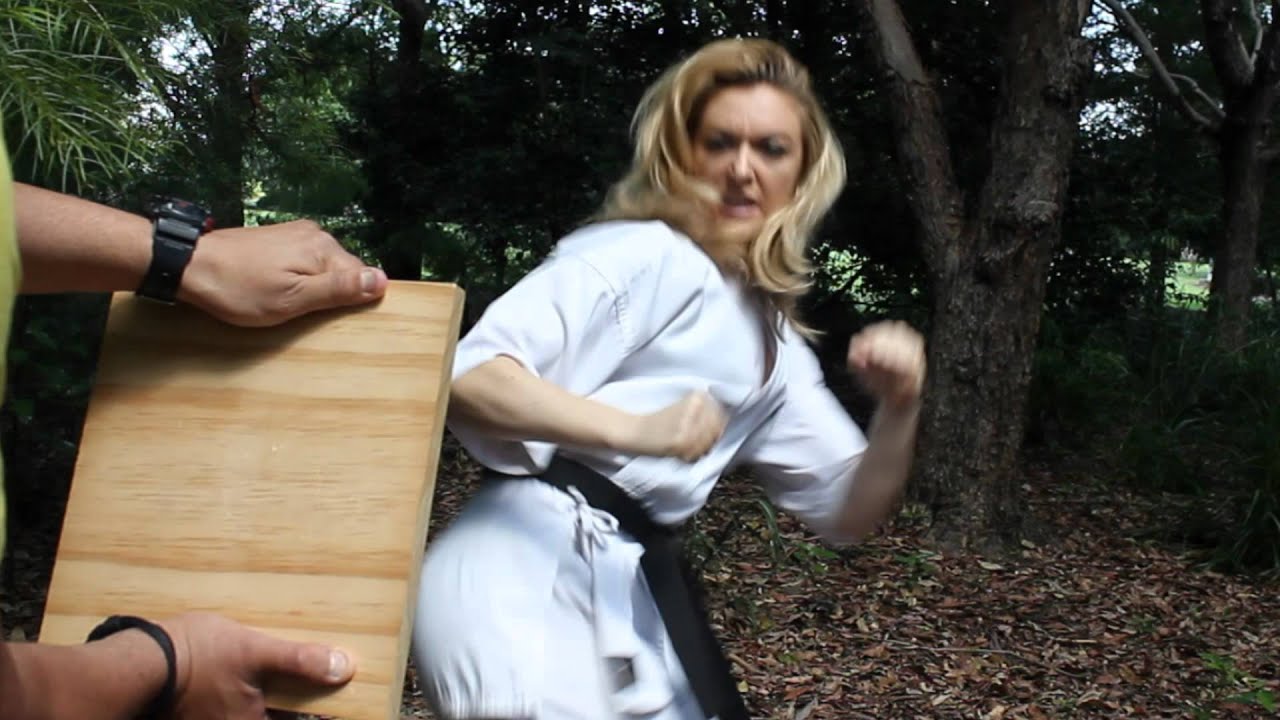 Karate Board Breaks - Sascha Raeburn